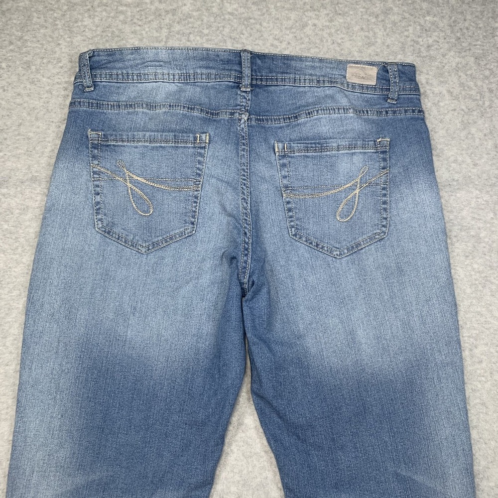 Jordache Womens Jeans Skinny Boyfriend Y2K Floral Size 10 - Picture 4 of 10